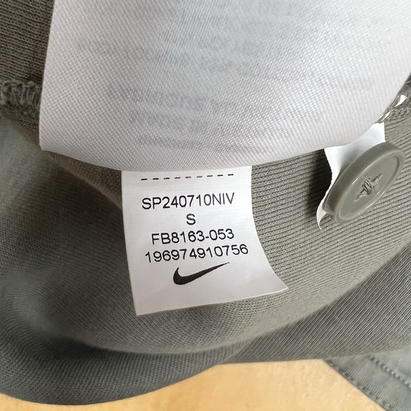 Nike Tech Fleece Reimagined Loose Fit Pants Mens Sz S (Waist 30-31) Light Green - Picture 12 of 14